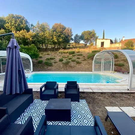 70m2 Avec Piscine 아파트 Saint-Genies-de-Varensal